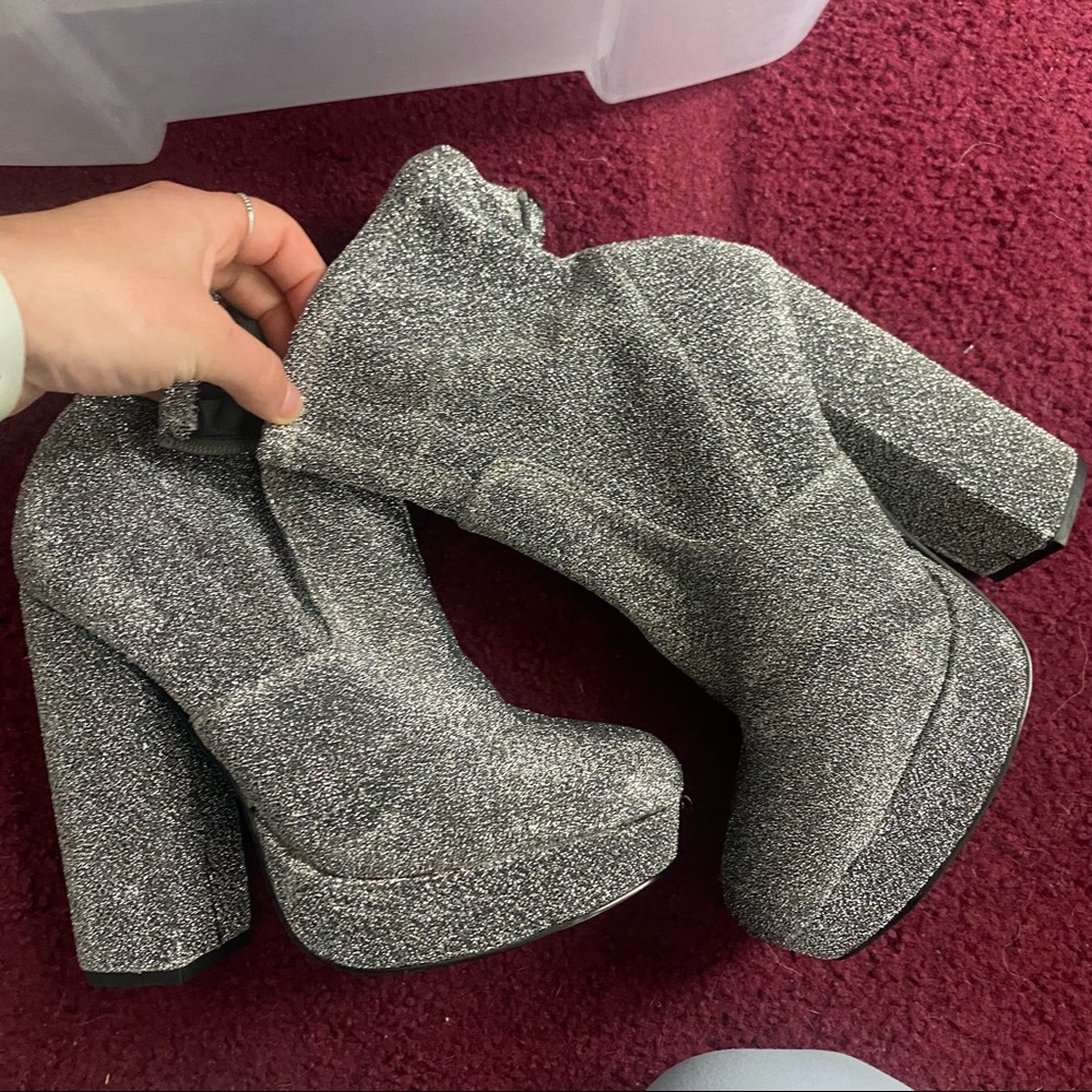 Steve Madden Sparkly Boots